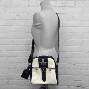 DIESEL Vintage 90s y2k Colorblock Blue White Sporty Crossbody Bag